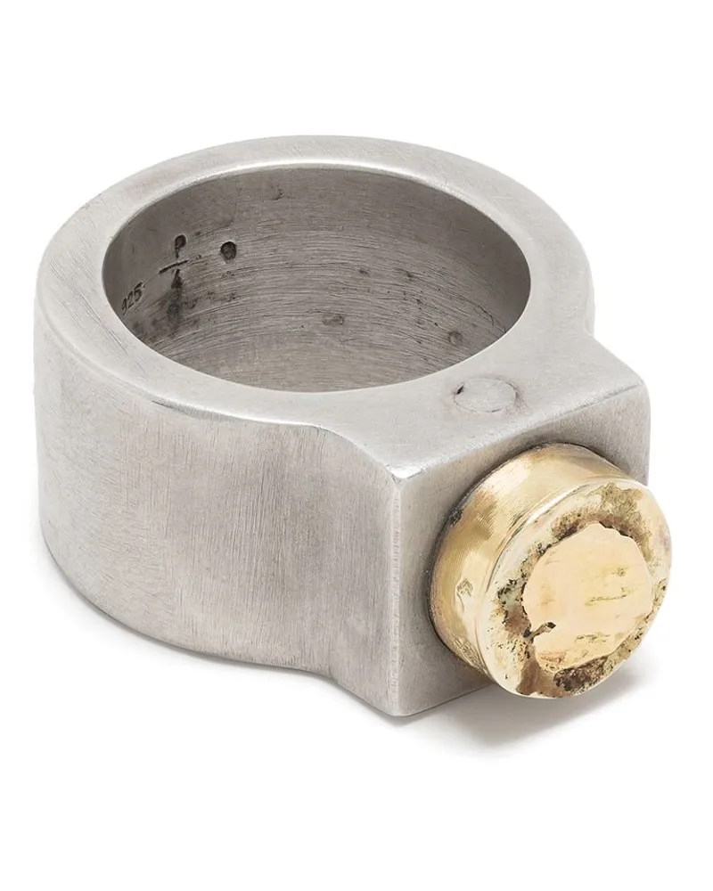 Parts Of Four 18kt Sahara Gelbgoldring - Silber Silber