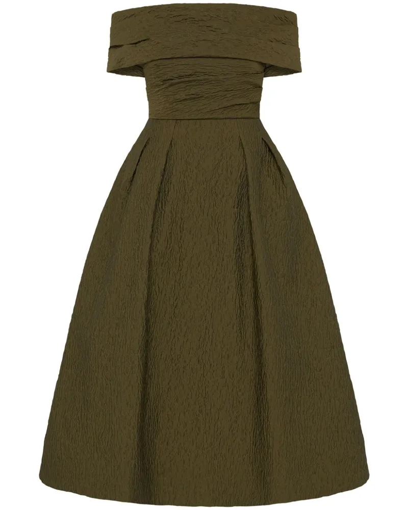 Rebecca Vallance Adalyn Midikleid - Grün Grün
