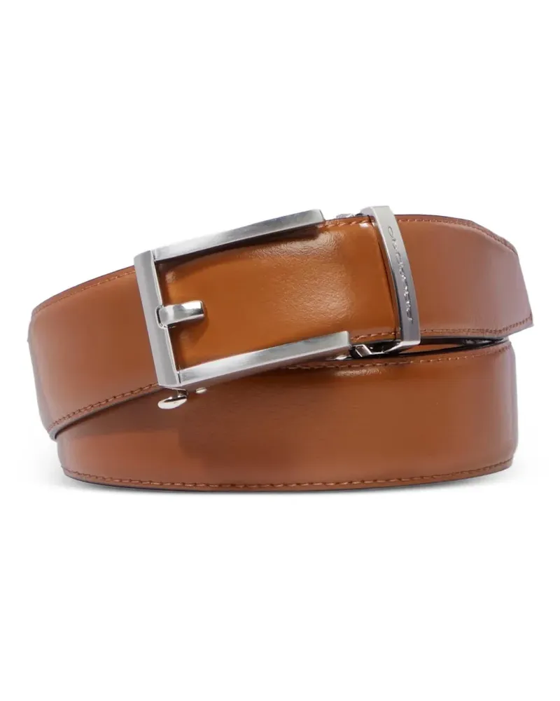 Piquadro Verstellbarer Gürtel - Braun Braun