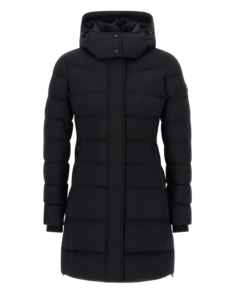 Moose Knuckles Gesteppter Parka - Schwarz Schwarz