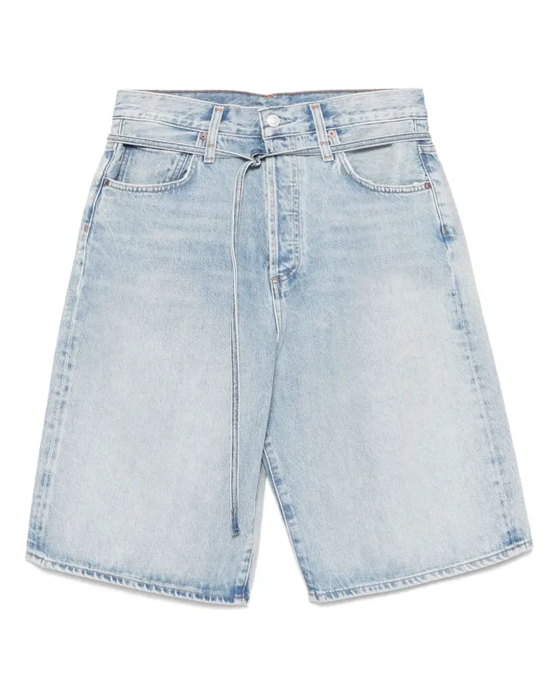 AGOLDE Emmi Shorts - Blau Blau
