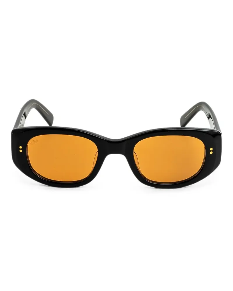 AKILA Silvia rectangle-frame sunglasses - Schwarz Schwarz