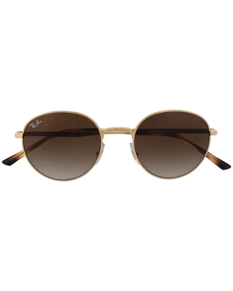 Ray Ban Runde RB3681 Sonnenbrille - Braun Braun
