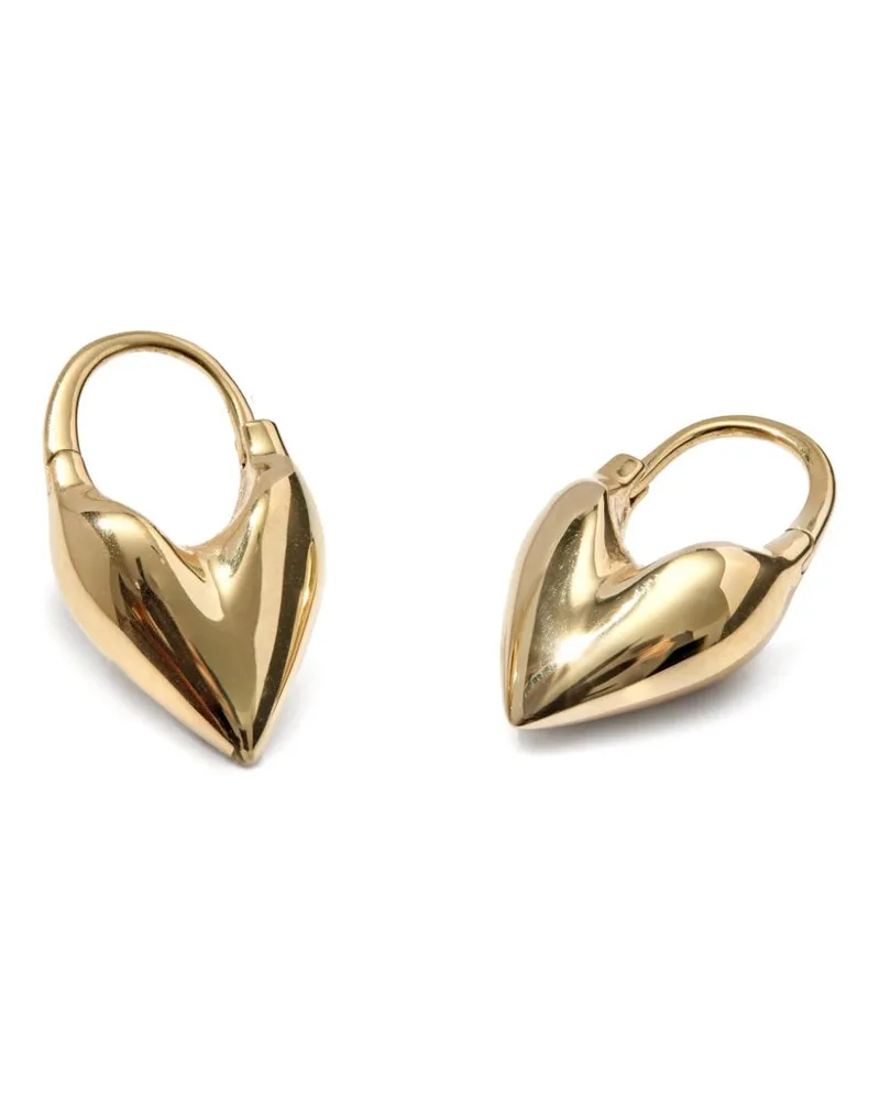 OTIUMBERG Roscida Heart Creolen - Gold Gold
