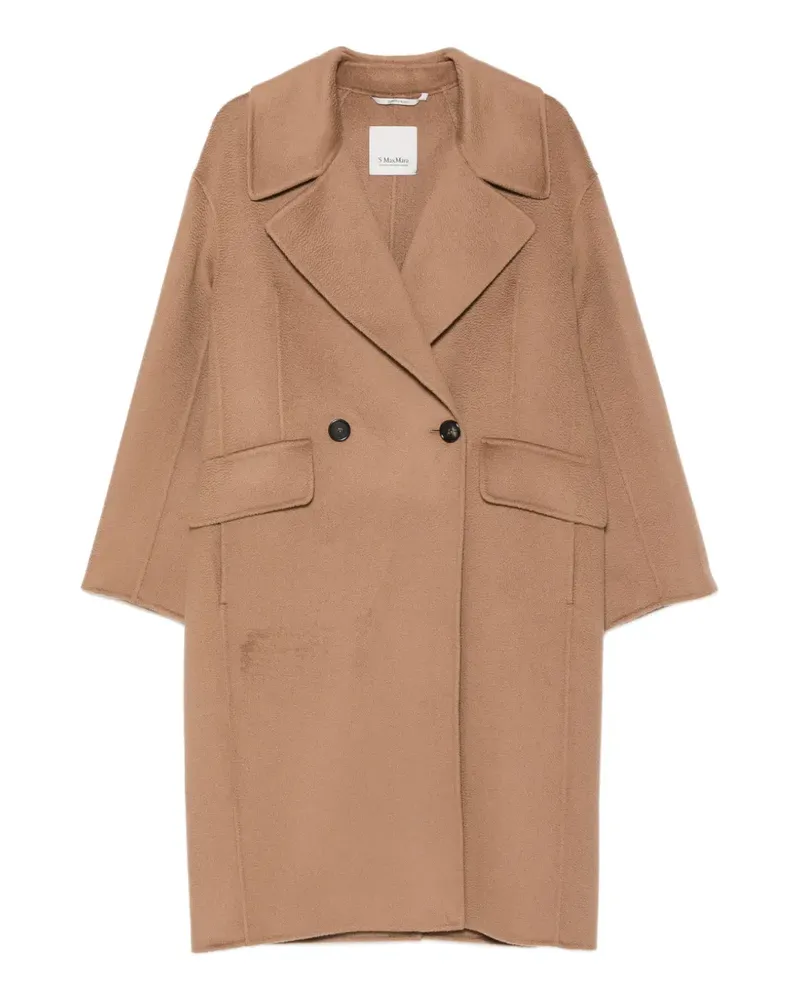 Max Mara Doppelreihiger Mantel - Braun Braun