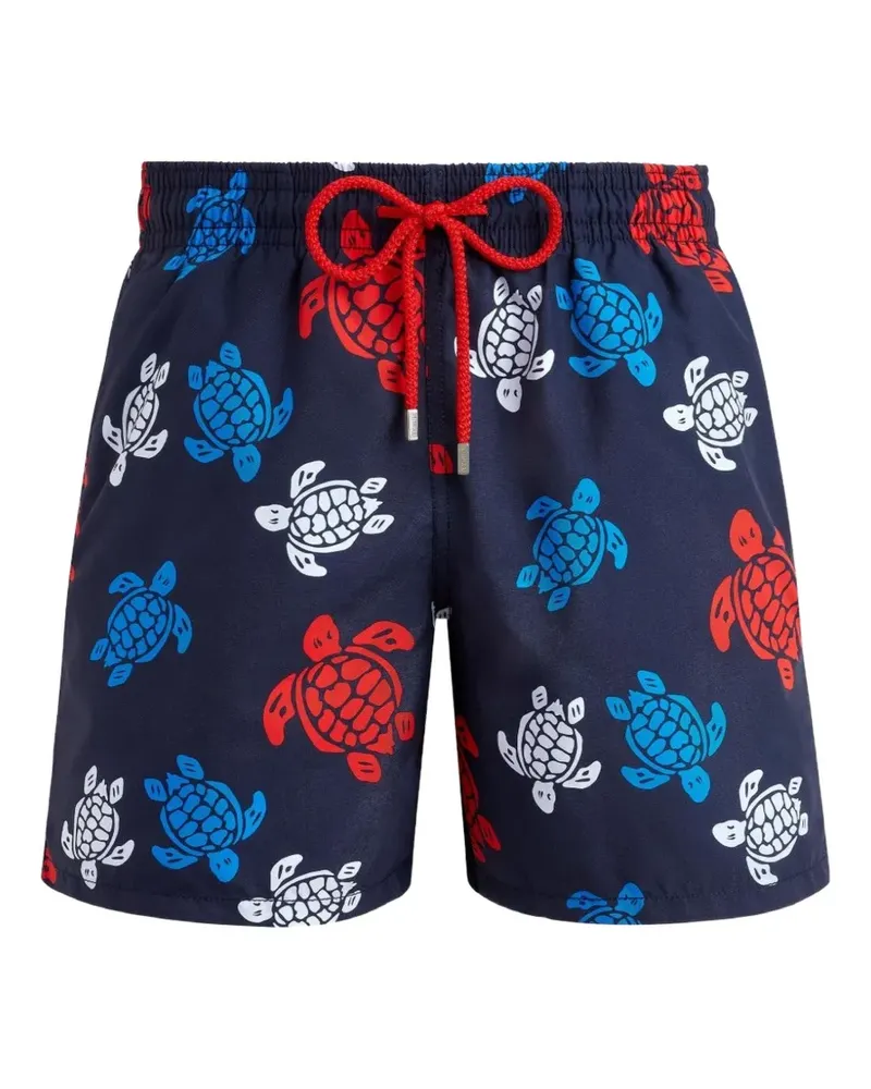 Vilebrequin turtle-print swim shorts - Blau Blau