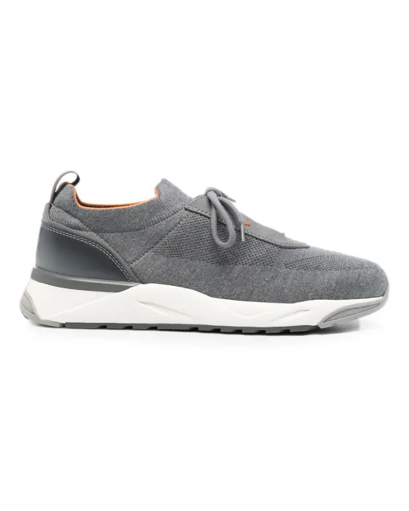Santoni Innova panelled sneakers - Grau Grau