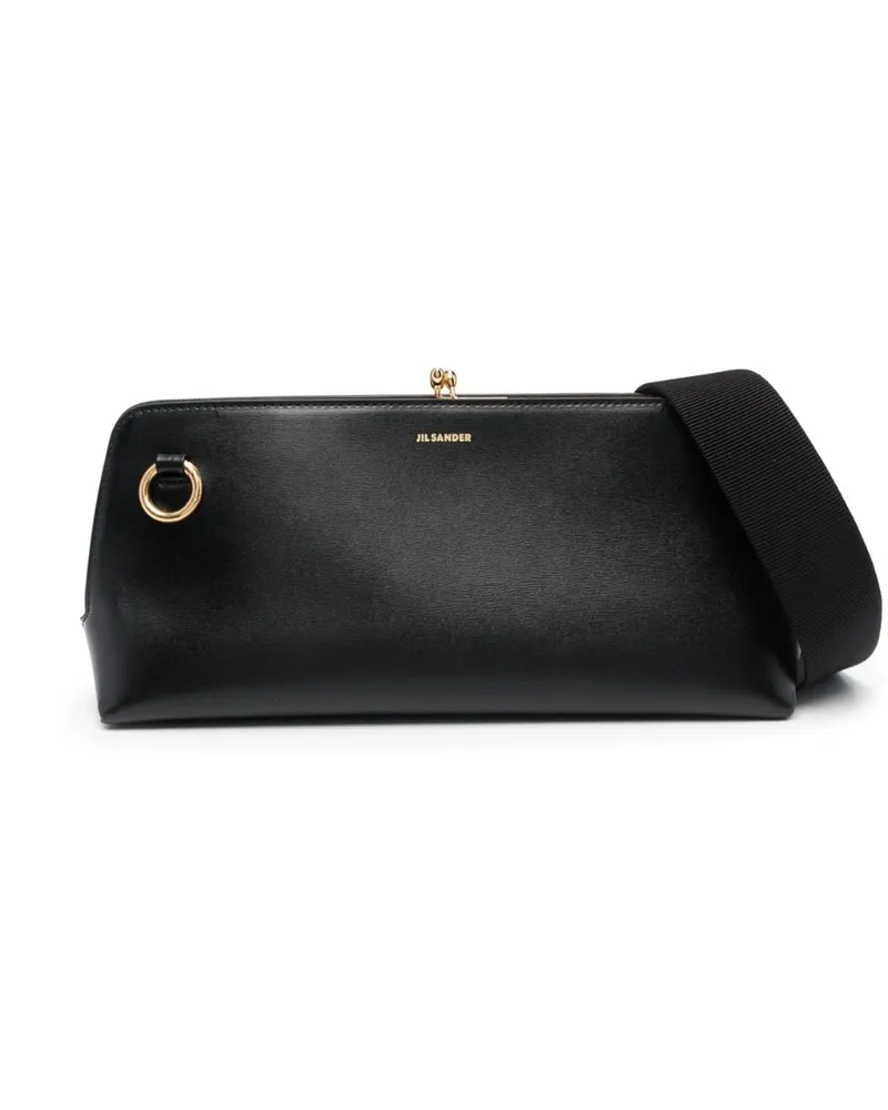 Jil Sander Kleine Goji Schultertasche - Schwarz Schwarz