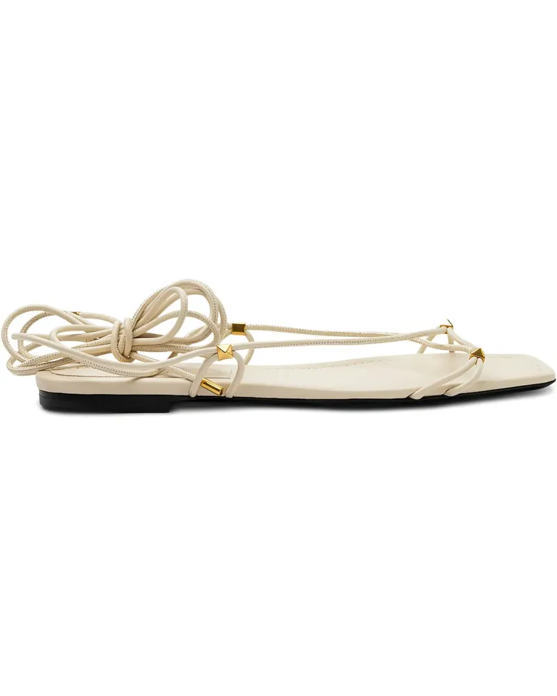 Valentino Garavani leather sandals - Nude Nude