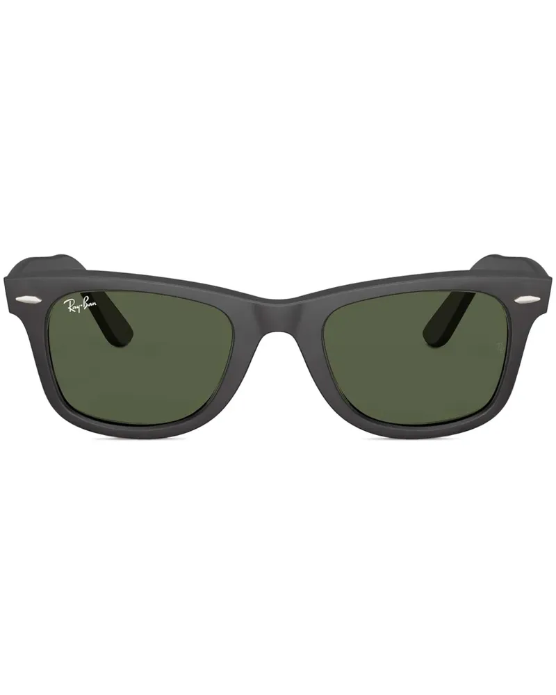 Ray Ban Sonnenbrille im Wayfarer-Design - Schwarz Schwarz