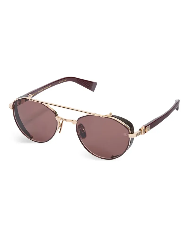 Balmain Brigade-IV Sonnenbrille - Gold Gold