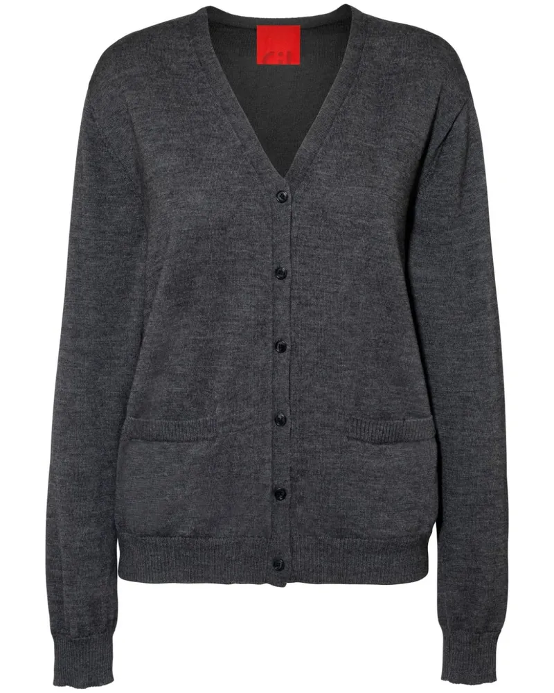 Cashmere In Love Quinn Cardigan - Grau Grau