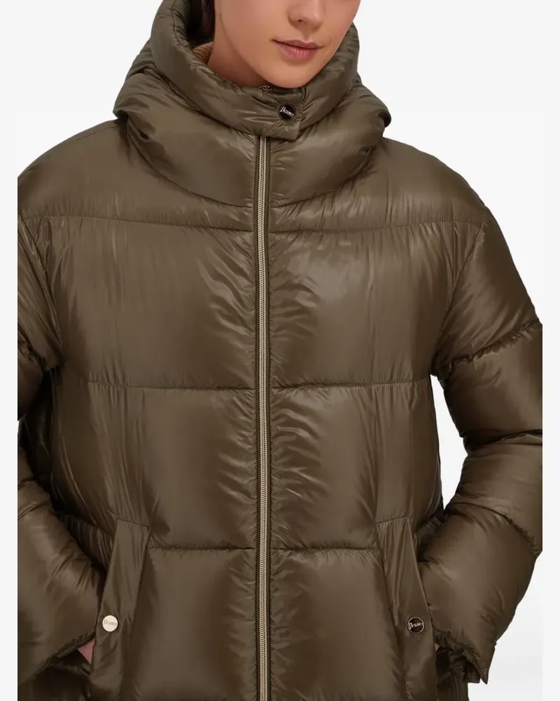 Herno Gesteppter Kapuzenparka - Grün Grün