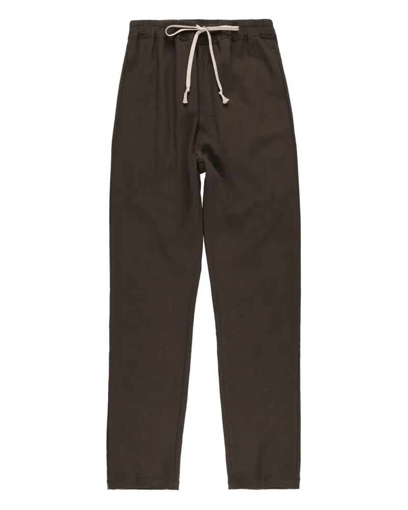Rick Owens Hose mit Kordelzug - Braun Braun
