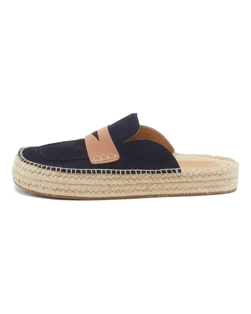J.W.Anderson Espadrilles aus Wildleder - Blau Blau