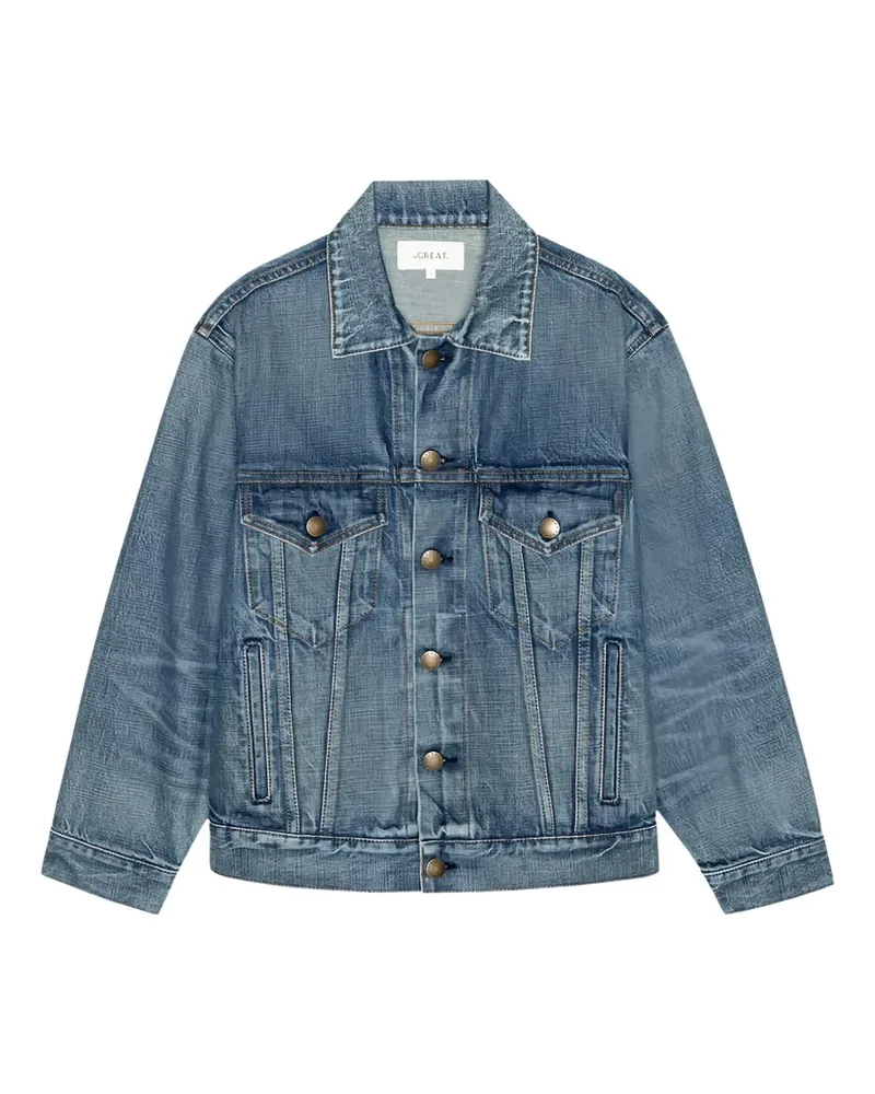The Great Atlantic oversized denim jacket - Blau Blau
