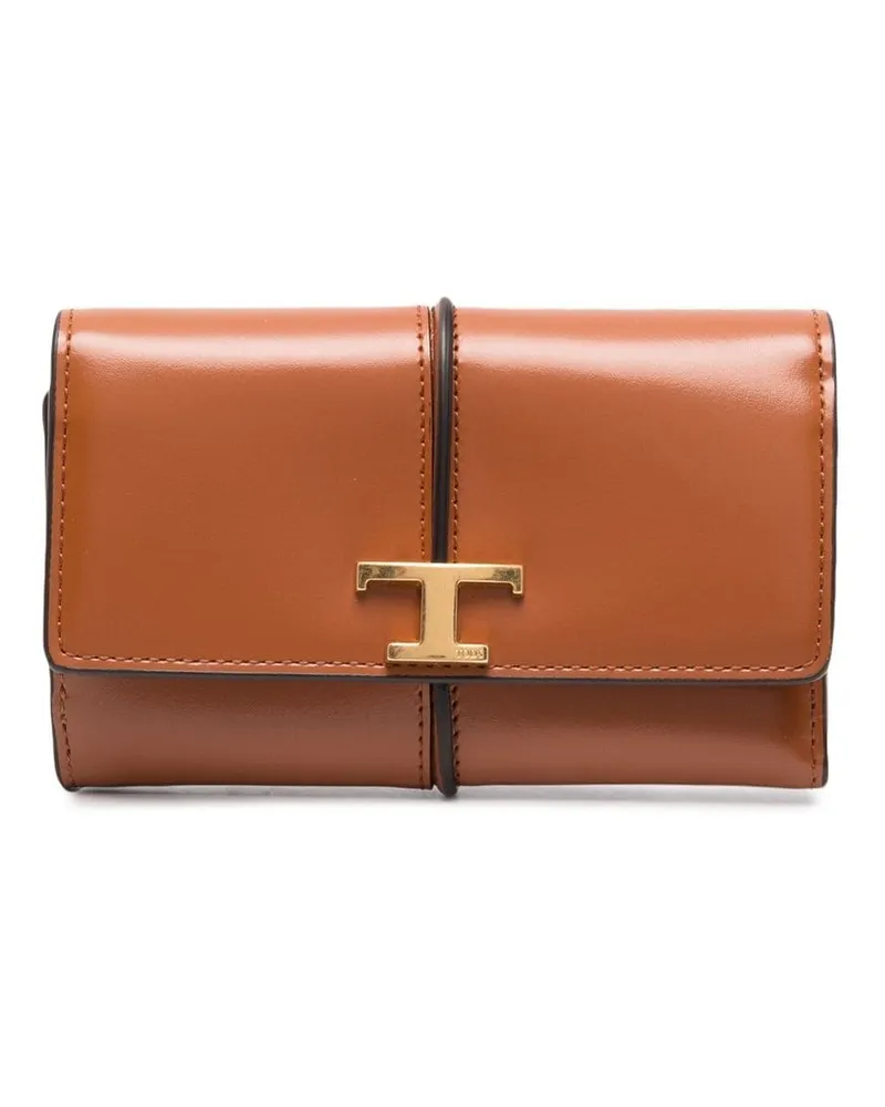 TOD'S Timeless Portemonnaie Braun