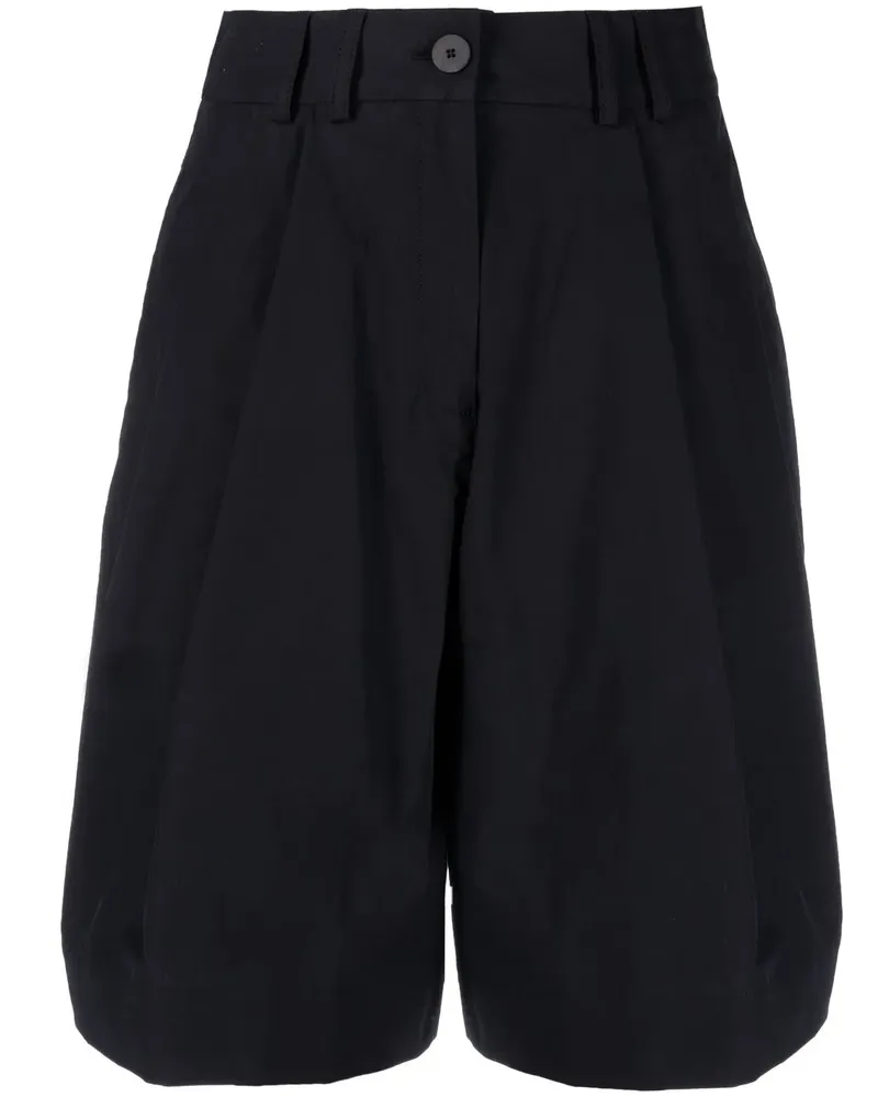 Studio Nicholson Shorts mit hohem Bund - Blau Blau