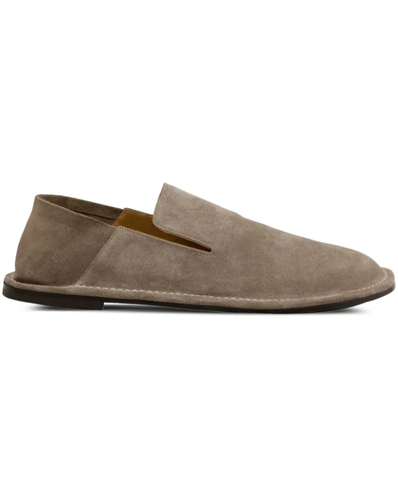 AMI Paris Slipper aus Wildleder - Nude Nude