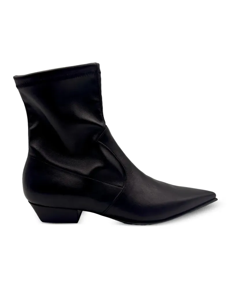 Guglielmo Rotta Stiefel mit spitzer Kappe - Schwarz Schwarz