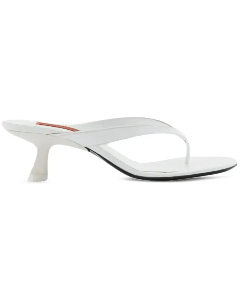 Simon Miller Beep Thong Sandalen mit Absatz 57mm - Weiß Weiß