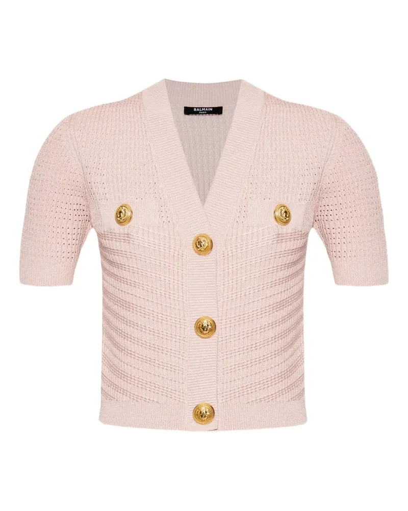 Balmain Gestricktes Oberteil - Rosa Rosa