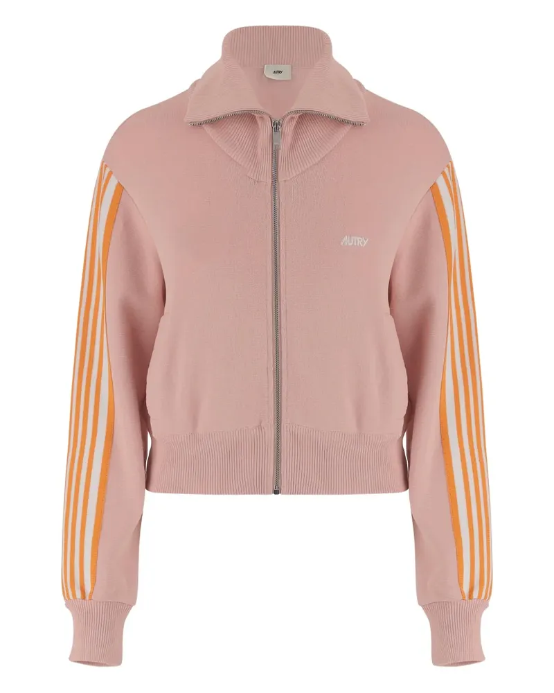 AUTRY Jacke mit Streifendetail - Rosa Rosa