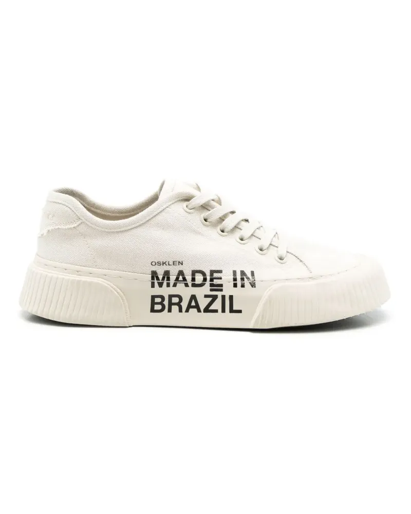 Osklen Klassische Sneakers - Weiß Weiß