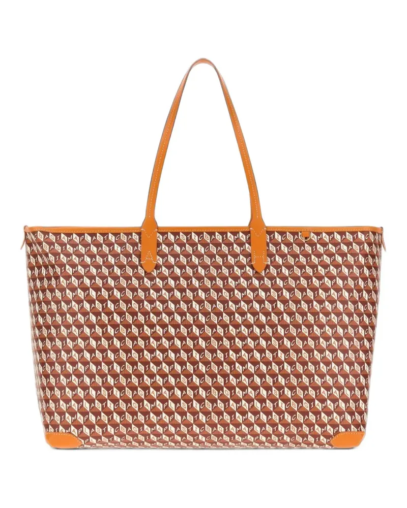 Anya Hindmarch I Am A Plastic Bag Tote Bag - Orange Orange
