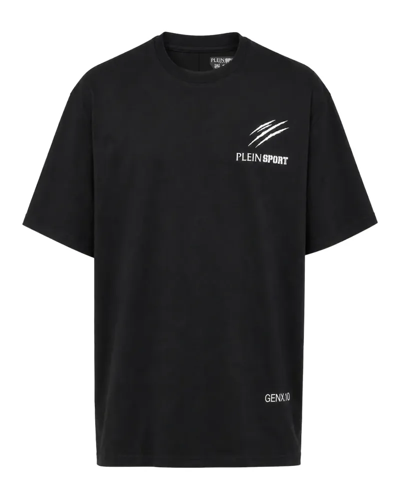 Philipp Plein T-Shirt mit Logo-Print - Schwarz Schwarz