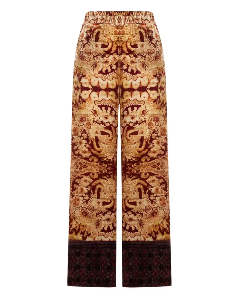 Pierre-Louis Mascia all-over print trousers - Nude Nude