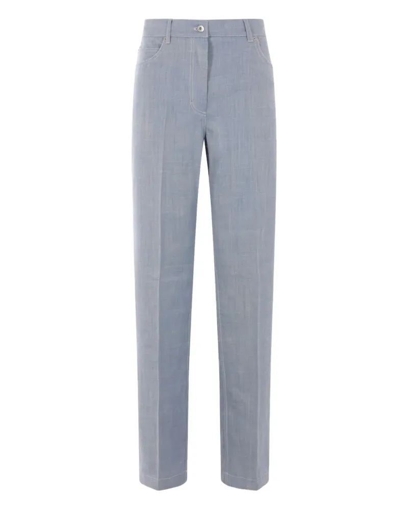Ferragamo 5 Pocket Hose - Blau Blau