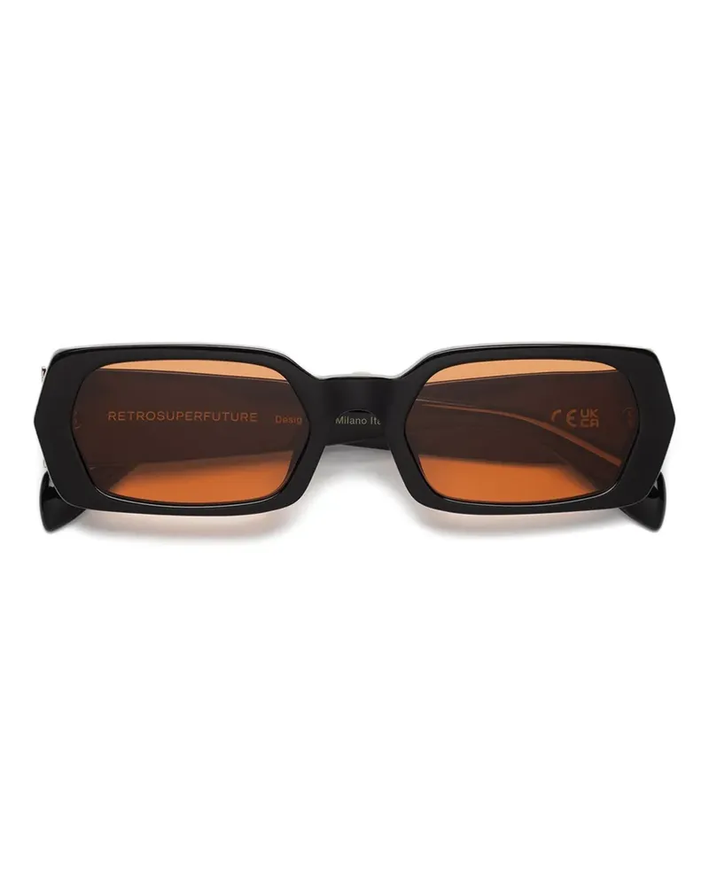 RETROSUPERFUTURE geometric-frame sunglasses - Schwarz Schwarz