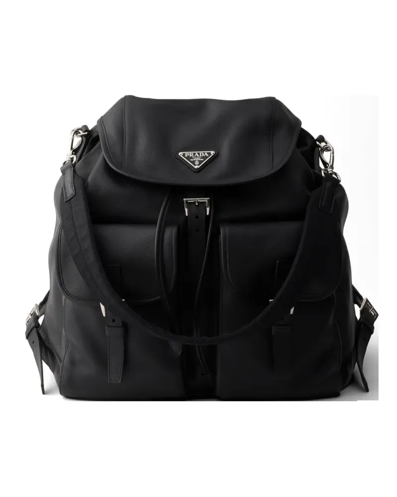 Prada leather backpack - Schwarz Schwarz