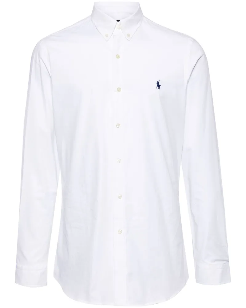 Ralph Lauren Hemd mit Polo Pony - Weiß Weiß
