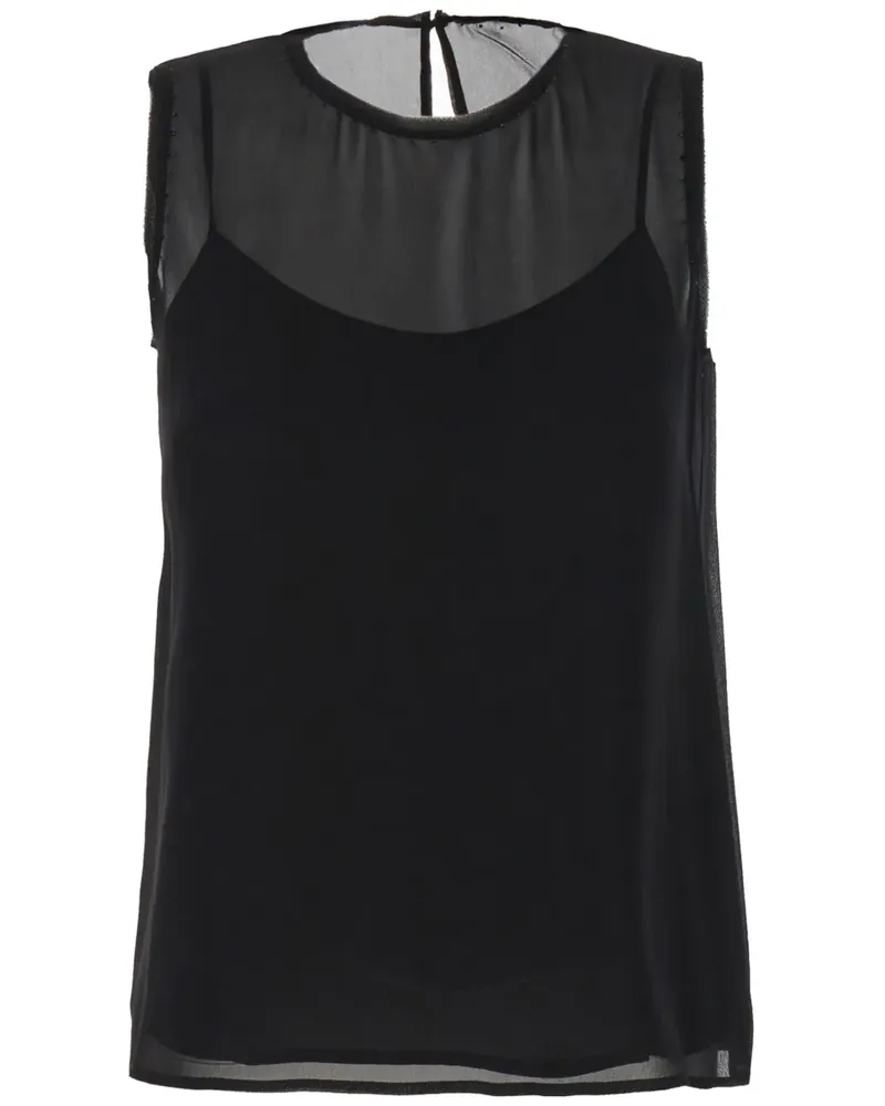 Max Mara Latino Oberteil - Schwarz Schwarz