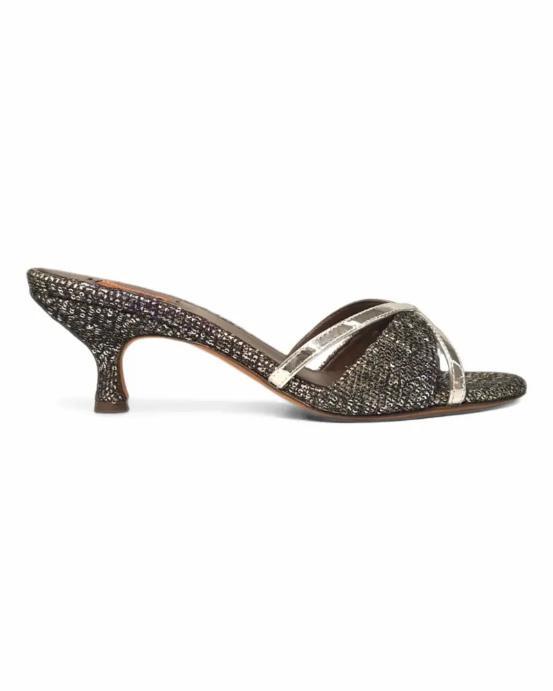 Missoni Sandalen mit Pailletten - Grau Grau