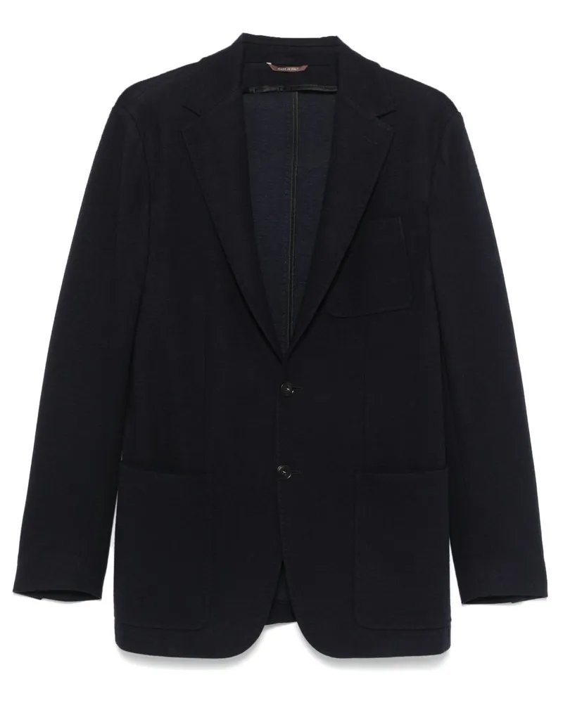 Canali Einreihiges Sakko - Blau Blau