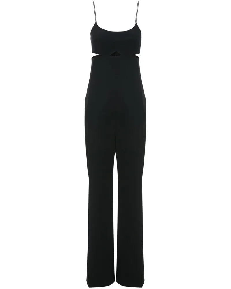 Victoria Beckham Jumpsuit mit Cut-Outs - Schwarz Schwarz