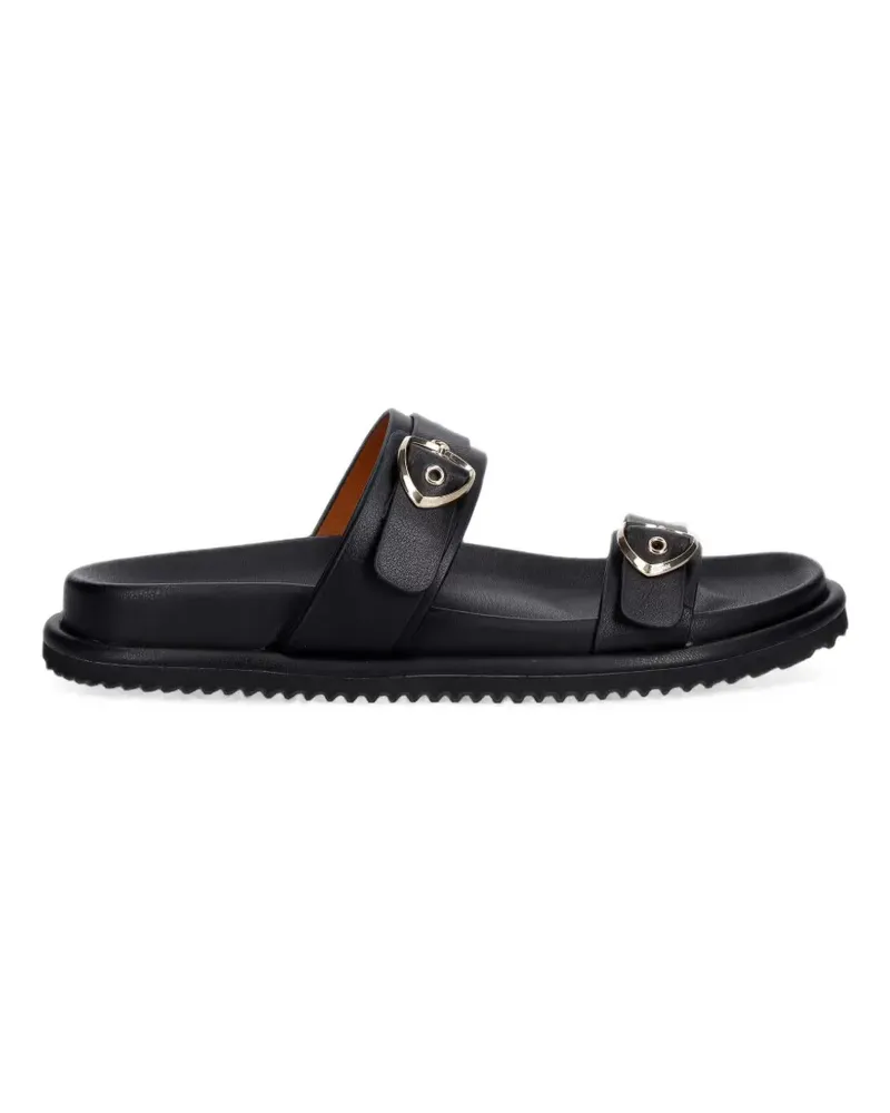 Blauer Bloom03 buckle-fastening leather sandals - Schwarz Schwarz