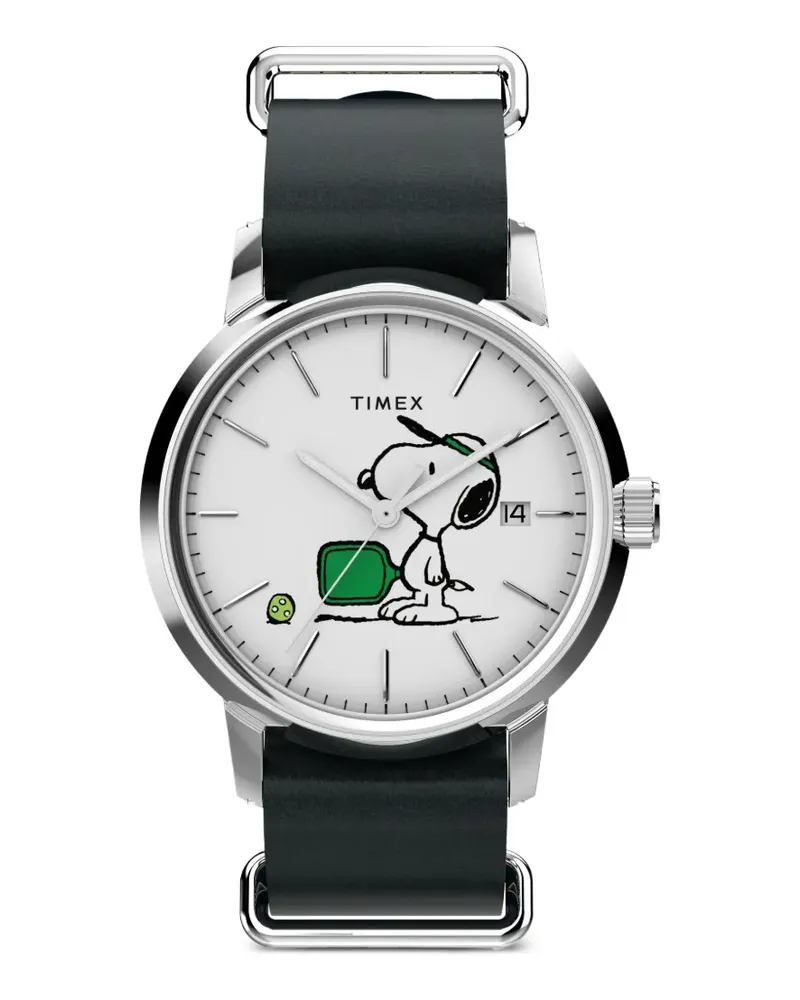 Timex x Peanuts Pickleball Armbanduhr 40mm - Weiß Weiß