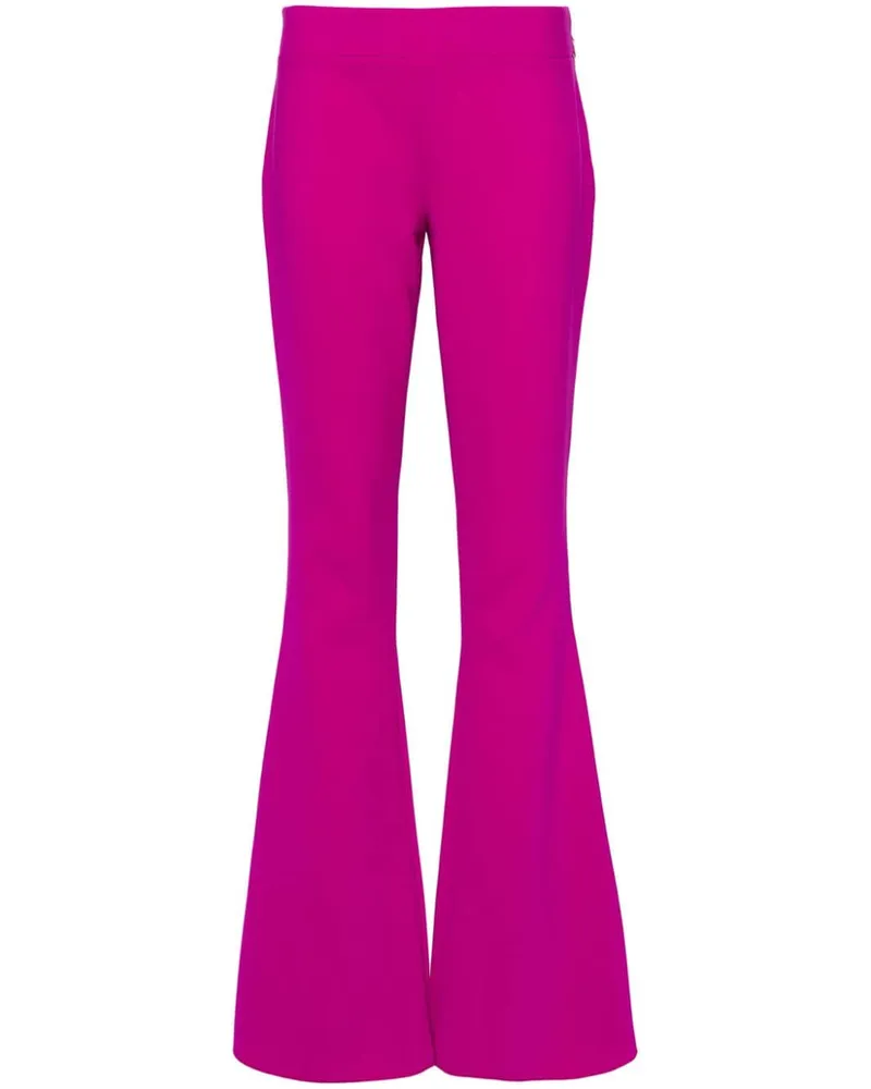 Dsquared2 Ausgestellte Skinny-Hose mit hohem Bund - Violett Violett