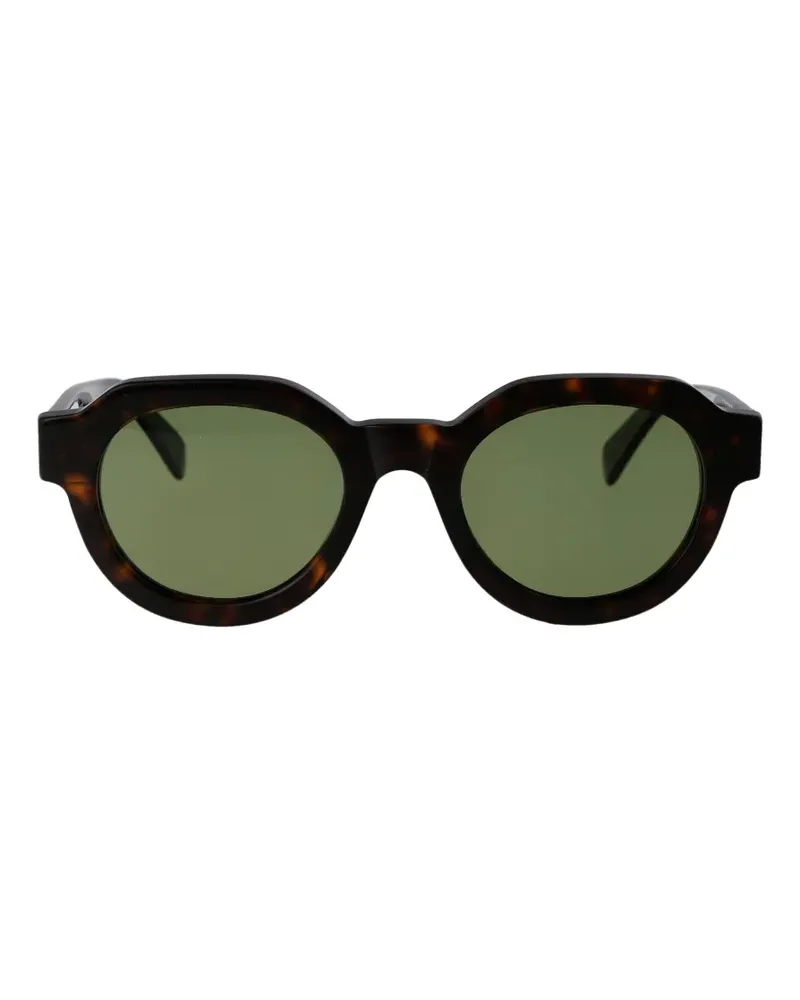 RETROSUPERFUTURE Vostro round-frame sunglasses - Braun Braun