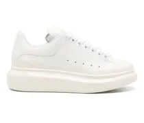 Sneakers mit Plateausohle - Weiß