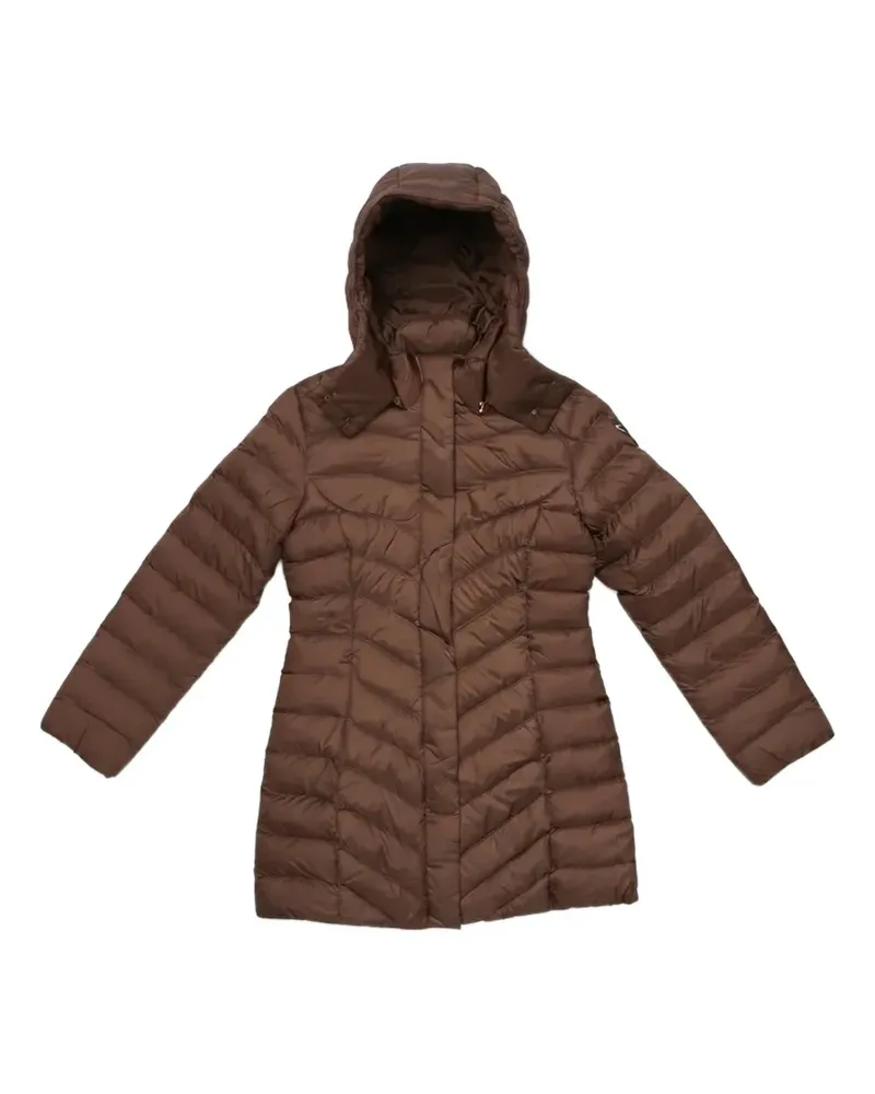EA7 quilted hooded jacket - Braun Braun