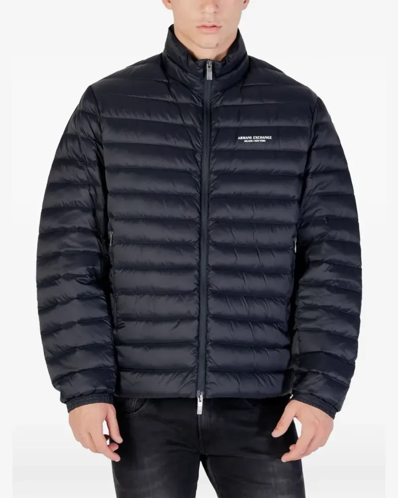 Armani Exchange Gesteppte Jacke - Blau Blau
