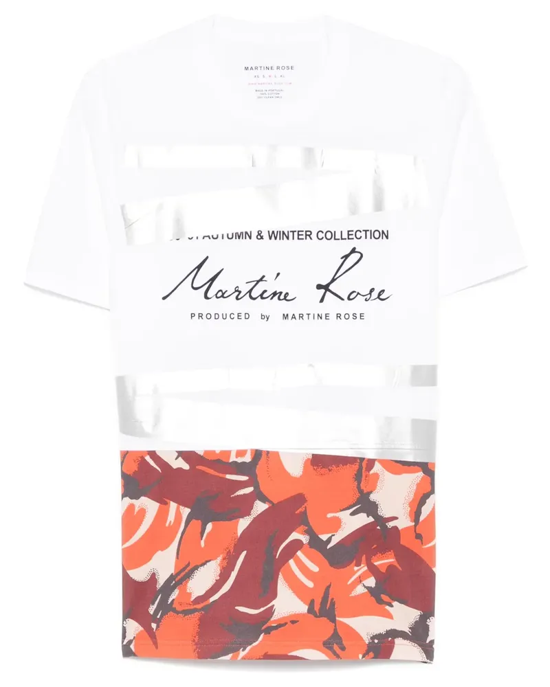 Martine Rose Classic T-Shirt - Weiß Weiß