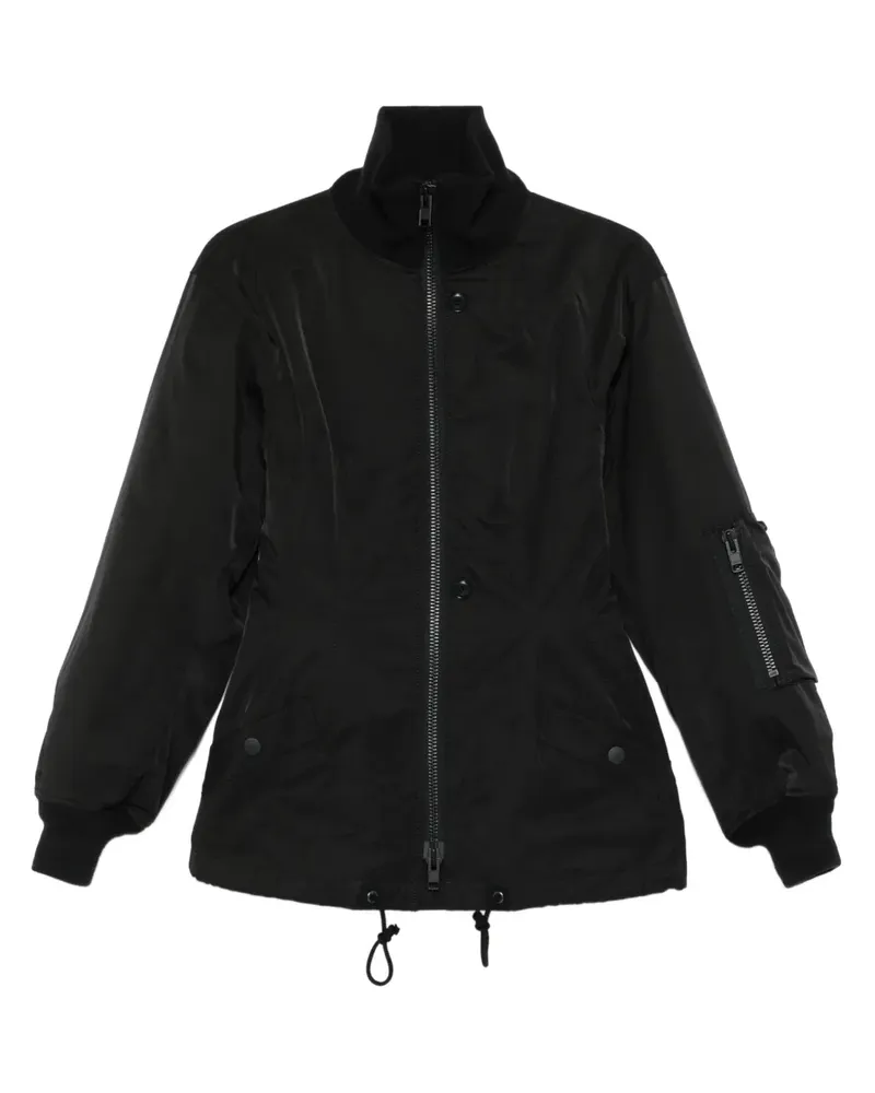 Yohji Yamamoto Hemdjacke mit Reißverschluss - Schwarz Schwarz
