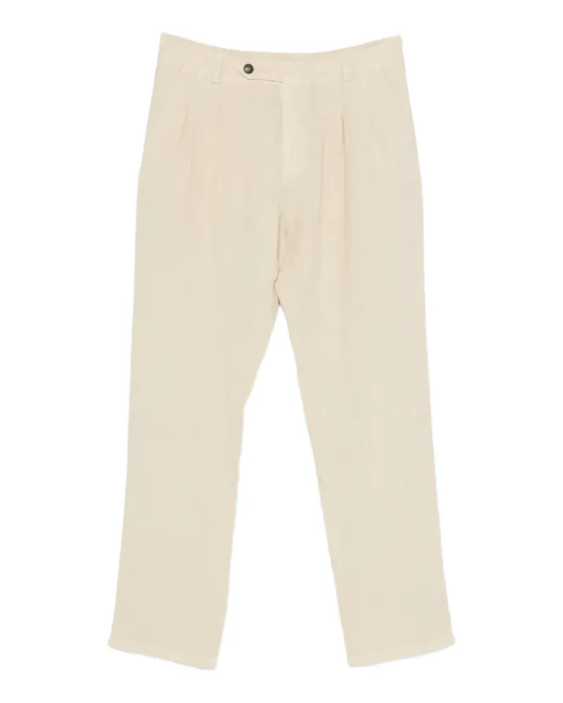 MC2 Saint Barth welt-pockets trousers - Nude Nude
