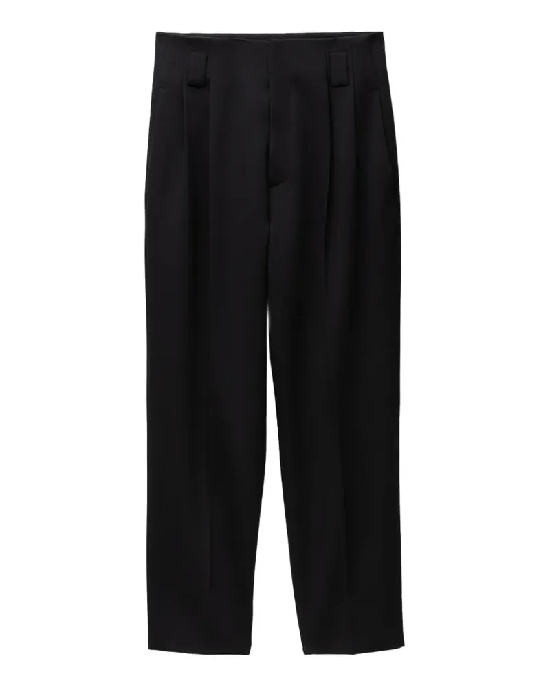 Versace Hose aus Stretch - Schwarz Schwarz